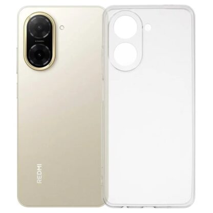 Xiaomi Redmi A5 / Poco C71 CamProtect silikoonkaitse läbipaistev