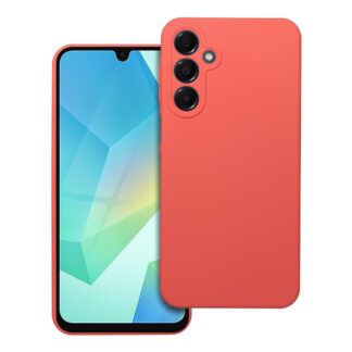 Samsung A16 (4G) / A16 (5G) Matt silikoonkaitse helepunane