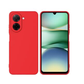 Xiaomi Redmi A5 / Poco C71 Matt silikoonkaitse punane