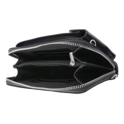 Universaalne Leather 2in1 kaitsekott-rahakott must - Image 5