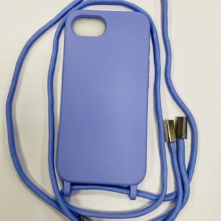 Apple Iphone 16e Crossbody silikoonkaitse lilla