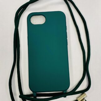 Apple Iphone 16e Crossbody silikoonkaitse roheline