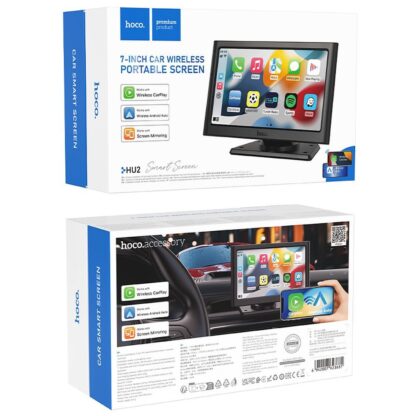 Hoco HU2 Wireless Android Auto / Carplay Multimeediakeskus - Image 7