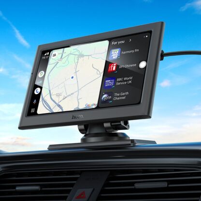 Hoco HU2 Wireless Android Auto / Carplay Multimeediakeskus - Image 2