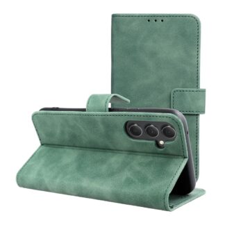 Samsung A36 (5G) / A366 Leather Nubuck kaitsekott roheline