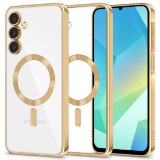 Samsung A16 (4G) / A16 (5G) CamProtect Magsafe silikoonkaitse kuldne