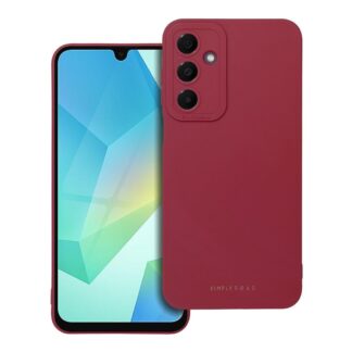 Samsung A16 (4G) / (5G) Roar Luna silikoonkaitse veinipunane
