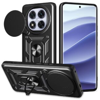 Xiaomi Redmi Note 14 Pro (5G) Armor Slide kõvakorpus must