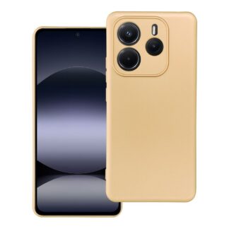 Xiaomi Redmi Note 14 (5G) Matt silikoonkaitse kuldne