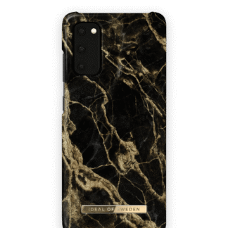 Samsung S20 Plus / G986 Ideal Plastikatagus Golden Smoke Marble