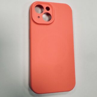 Apple Iphone 15 Rubber Magsafe silikoonkaitse tumeroosa