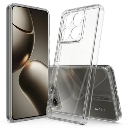 Xiaomi 14T / 14T Pro / Poco F6 Pro (5G) CamProtect silikoonkaitse läbipaistev