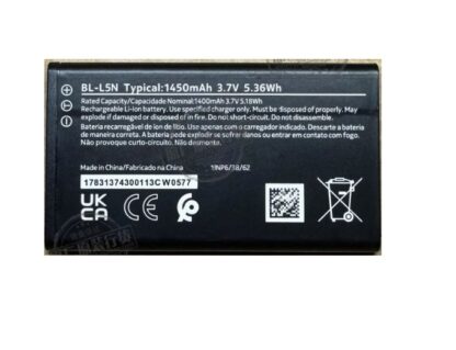 Nokia BL-L5N / Nokia 6310 (2024) / Nokia 105 (4G) (2023) / Nokia 110 (4G) (2024) / Nokia 150 (2023) originaalaku 1450 maH