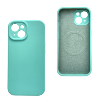 Apple Iphone 15 Rubber Magsafe silikoonkaitse roheline