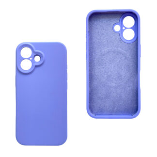 Apple Iphone 16 Rubber Magsafe silikoonkaitse lilla