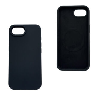 Apple Iphone 16e Rubber Magsafe silikoonkaitse must