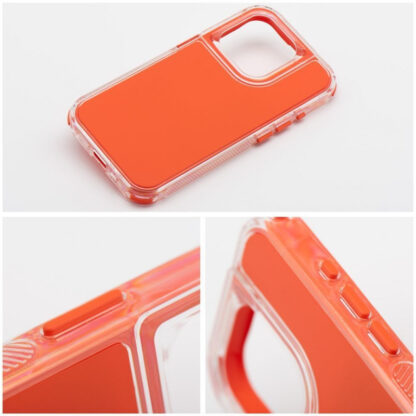 Apple Iphone 15 Matrix silikoonkaitse oranz - Image 2