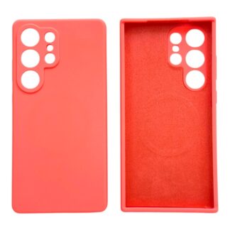 Samsung S24 Ultra (5G) / S928 Rubber Magsafe silikoonkaitse roosa