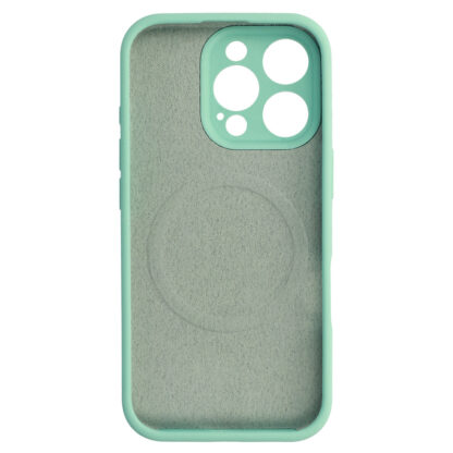 Apple Iphone 15 Pro Max Rubber Magsafe silikoonkaitse roheline - Image 3