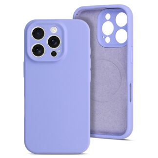 Apple Iphone 15 Pro Max Rubber Magsafe silikoonkaitse lilla