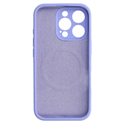 Apple Iphone 15 Pro Rubber Magsafe silikoonkaitse lilla - Image 3