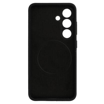 Samsung S25 (5G) / S931 Rubber Magsafe silikoonkaitse must - Image 3
