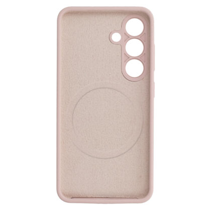 Samsung S25 (5G) / S931 Rubber Magsafe silikoonkaitse heleroosa - Image 3