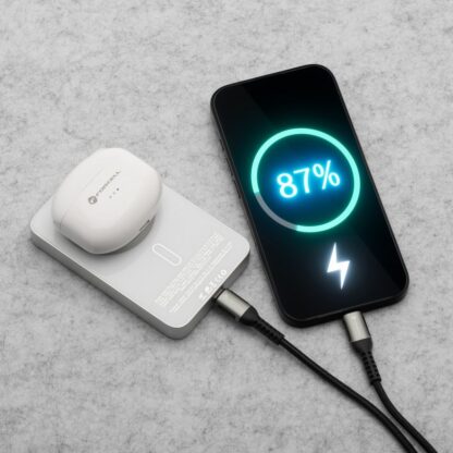 Forcell Magsafe akupank F10k8 / 10000 maH / QC4.0 / 5A / 15W / valge - Image 6