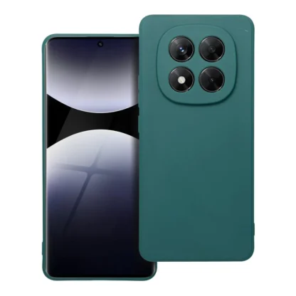 Xiaomi Redmi Note 14 Pro (5G) / Redmi Note 14 Pro Plus (5G) matt silikoonkaitse roheline