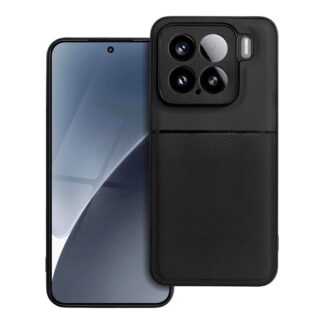 Xiaomi 15 (5G) Noble silikoonkaitse must
