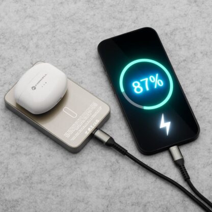 Forcell Magsafe akupank F10k8 / 10000 maH / QC4.0 / 5A / 15W / kuldne - Image 2