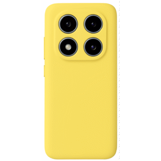 Xiaomi Redmi Note 14 Pro (5G) / Poco X7 (5G) matt silikoonkaitse kollane