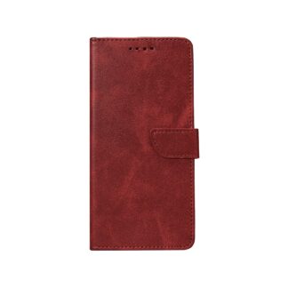 Samsung S25 Ultra (5G) / S938 Fancy Leather kaitsekott veinipunane