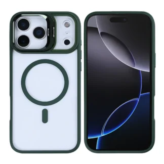 Apple Iphone 17 Pro Max Metal Magsafe kõvakaitse roheline