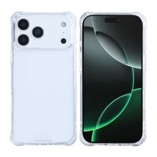 Apple Iphone 17 Pro Antishock silikoonkaitse läbipaistev