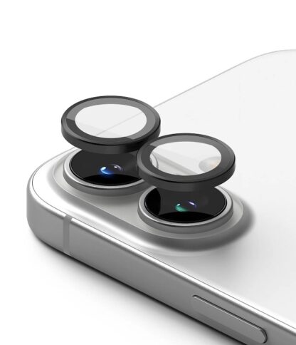 Apple Iphone 16 / Iphone 16 Plus kaamera kaitseklaas must