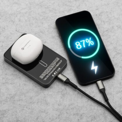 Forcell Magsafe akupank F10k8 / 10000 maH / QC4.0 / 5A / 15W / must - Image 6