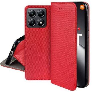 Xiaomi 13T / 13T Pro Smart Magnet kaitsekott punane