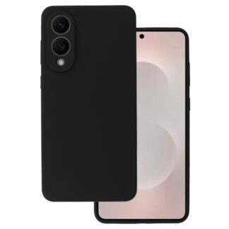 Samsung S25 Edge (5G) / S937 Rubber Magsafe silikoonkaitse must