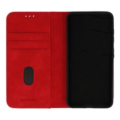 Xiaomi Redmi Note 14 Pro (4G) Wonder Leather kaitsekott punane - Image 4