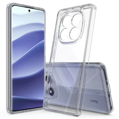 Xiaomi Redmi Note 14 Pro (5G) / Poco X7 (5G) ArmorBumper silikoonkaitse läbipaistev