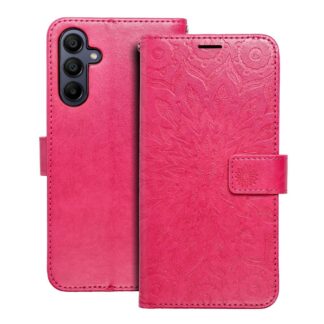 Samsung A17 (4G) / A16 (5G) Leather Mandala kaitsekott roosa