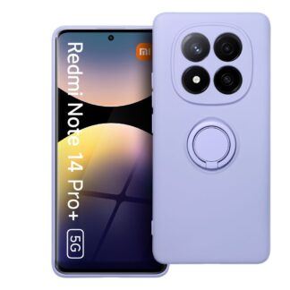 Xiaomi Redmi Note 14 Pro (5G) / Redmi Note 14 Pro Plus (5G) / Poco X7 (5G) Ring silikoonkaitse lilla