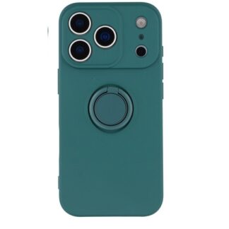 Apple Iphone 17 Pro Magnet Ring silikoonkaitse roheline