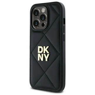 Apple Iphone 14 Pro DKNY Quilted Stack Logo silikoonkaitse must