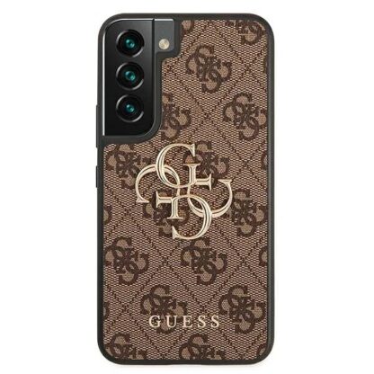 Samsung S22 / S901 Guess Big Metal Logo kõvakate kuldne - Image 2
