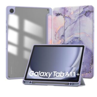 Samsung Tab A11 Plus / X230 / X236 (11″) Marmor kaitsekott lilla