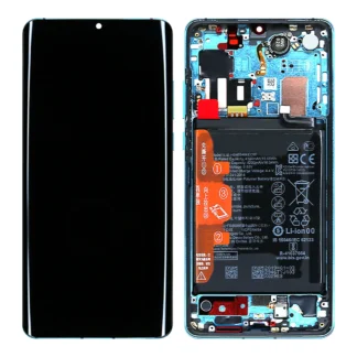 Huawei P30 Pro originaal ekraanimoodul akuga ja vaheraamiga