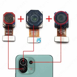 Xiaomi Mi 11 Lite (5G) kaamerate komplekt 3tk.