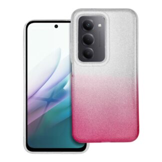 Xiaomi Redmi 15 (4) / (5G) Shining silikoonkaitse roosa-hõbedane